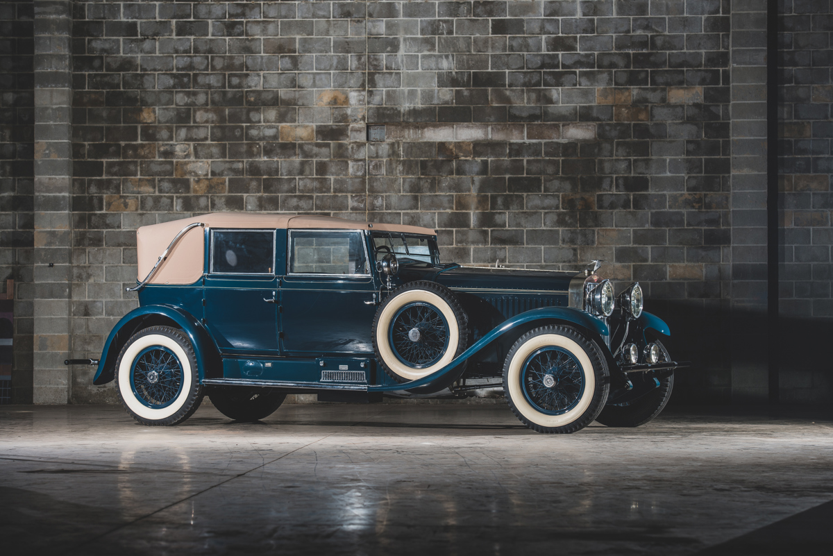 1928 Hispano-Suiza H6B Cabriolet de Ville by Hibbard & Darrin offered at RM Sotheby’s The Guyton Collection live auction 2019